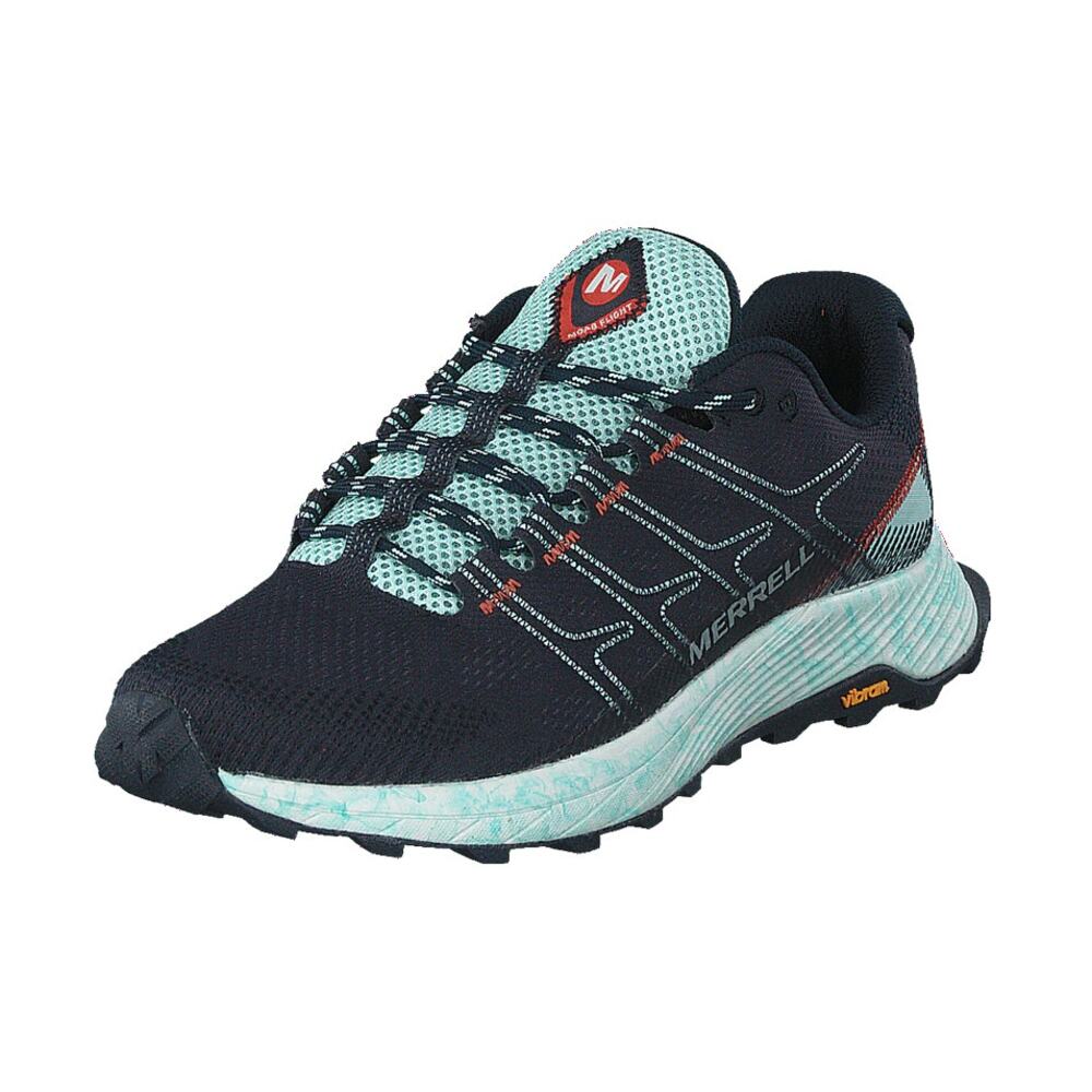 Merrell Moab Flight Trail Running Shoes Navy Size 8